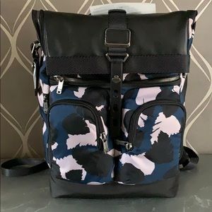 New Tumi Alpha Bravo Roll Top 15” Laptop Backpack